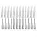 Couteau à viande Olympia Bead (Lot de 12)