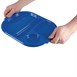 Petits plateaux repas à compartiments en polypropylène Olympia Kristallon bleus 321mm (Box 10)