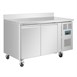 Table réfrigérée 2 portes avec dosseret 282L Polar Série U