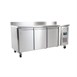 Table réfrigérée 3 portes avec dosseret 417L Polar Série U