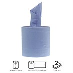 Bobines bleues 2 plis à dévidage central Jantex 120m (lot de 6)
