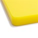 Planche à découper épaisse basse densité Hygiplas jaune