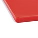 Planche à découper épaisse basse densité Hygiplas rouge
