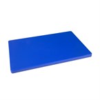 Planche à découper épaisse basse densité Hygiplas bleue