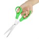 Ciseaux Hygiplas verts