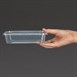 Boîtes en plastique micro-ondables avec couvercles Fiesta Recyclable (lot de 250)