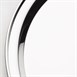 Plateau de service rond inox Olympia