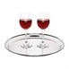 Plateau de service rond inox Olympia