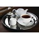 Plateau de service rond inox Olympia