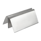 Porte-menu en acier inoxydable Olympia