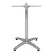 Pied de table 4 pieds en aluminium Bolero