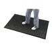 Tapis en caoutchouc antidérapant et antifatigue Jantex noir 1500 x 900mm