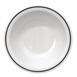 Bols en mélamine filet noir Olympia Kristallon 150mm (lot de 12)