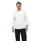 Veste de cuisine mixte Whites Chicago manches longues blanche