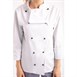 Veste de cuisine mixte Whites Chicago manches longues blanche