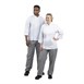 Pantalon de cuisinier mixte Whites Vegas petits carreaux noir et blanc XXL