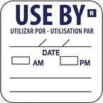 Etiquettes Hygiplas a utiliser avant le (Lot de 1000)