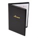 Protège-menus en PVC Olympia noirs