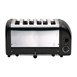 Grille-pain 6 tranches noir Vario Dualit 60145