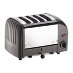 Grille-pain 4 tranches anthracite Vario Dualit 40348