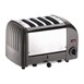 Grille-pain 4 tranches anthracite Vario Dualit 40348