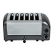 Grille-pain 6 tranches anthracite Vario Dualit 60156