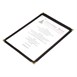 Protège-menus style américain Olympia A5 deux vues noirs