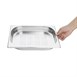 Bac inox perforé GN 1/2 40mm Vogue