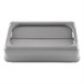 Couvercle basculant gris pour déchets divers Rubbermaid