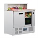 Comptoir de préparation réfrigéré à pizzas 288L Polar Série G