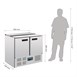 Comptoir à salade réfrigéré 240L Polar Série G