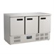 Table réfrigérée 3 portes 368L Polar Série G
