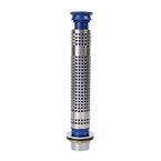 Bonde 70mm et tube de surverse avec filtre pour plonge de 300mm