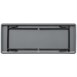 Table rectangulaire pliante grise en ABS Bolero 1830mm