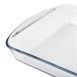 Plat à four rectangulaire en verre Pyrex 350mm 