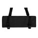 Trousse enroulable en tissu avec sangle Dick noire 11 pièces