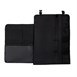 Trousse enroulable en tissu avec sangle Dick noire 11 pièces