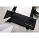 Trousse enroulable en tissu avec sangle Dick noire 11 pièces