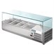 Saladette réfrigérée 3x GN 1/3 et 1x GN 1/2 Polar Série G