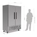 Armoire réfrigérée négative 2 portes 960L Polar Série G
