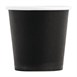 Gobelets jetables à café espresso Fiesta Recyclable noirs 120ml (lot de 50)