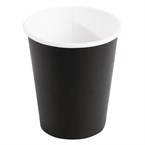 Gobelets boissons chaudes simple paroi noirs Fiesta Recyclable 225ml 