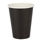 Gobelets boissons chaudes simple paroi noirs Fiesta Recyclable 340ml 