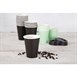 Gobelets boissons chaudes simple paroi noirs Fiesta Recyclable 340ml 