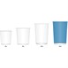Gobelets boissons chaudes simple paroi noirs Fiesta Recyclable 454ml 