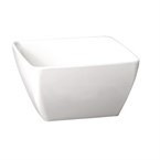 Bol carré en mélamine APS Pure blanc 90mm