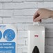 Distributeur de savon et gel désinfectant pour les mains Jantex 900ml