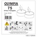 Bougies chauffe-plat 4 heures Olympia (Lot de 100)