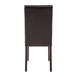 Chaises en simili cuir Bolero noires (Lot de 2)