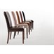 Chaises en simili cuir Bolero marron foncé (Lot de 2)